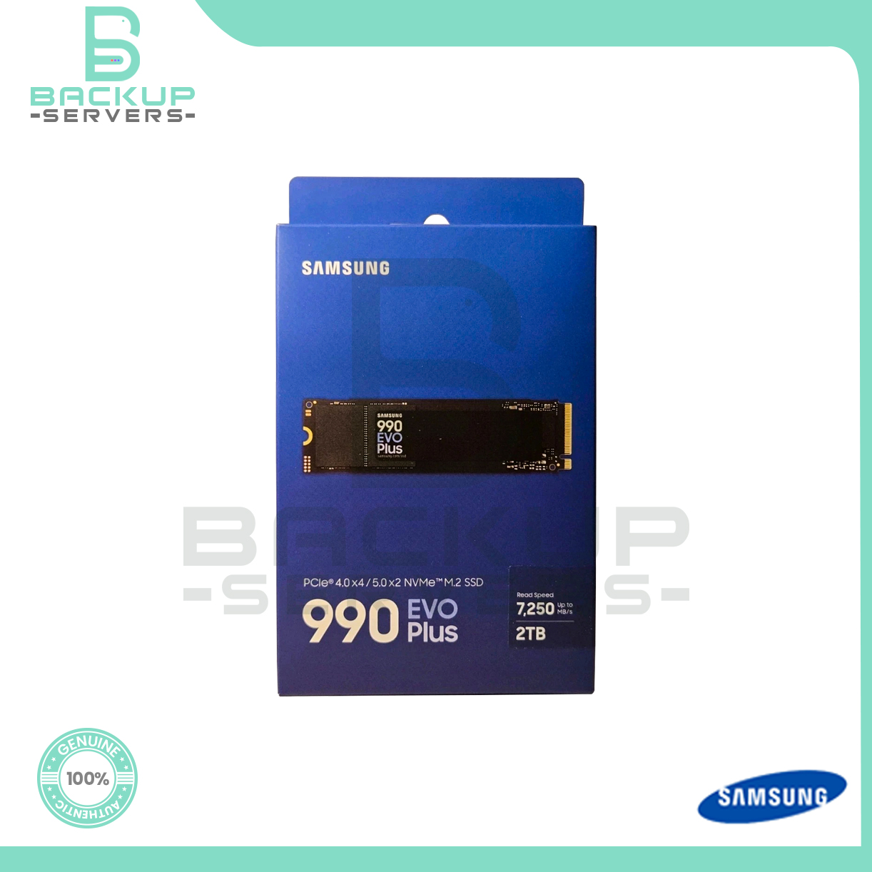 MZ-V9S2T0 Samsung 990 EVO Plus 2TB PCI-e 5.0 NVMe M.2 Internal SSD